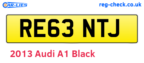 Black 2013 Audi A1 (RE63NTJ)