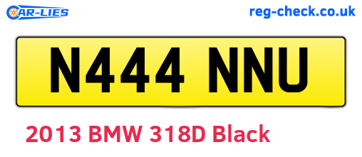 N444NNU are the vehicle registration plates.