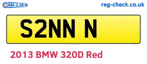 S2NNN are the vehicle registration plates.