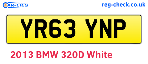 YR63YNP are the vehicle registration plates.