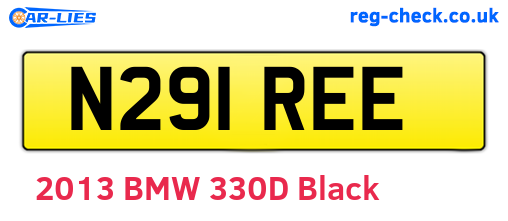 N291REE are the vehicle registration plates.