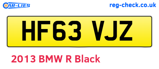 HF63VJZ are the vehicle registration plates.
