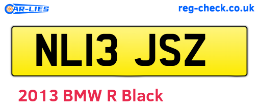 NL13JSZ are the vehicle registration plates.