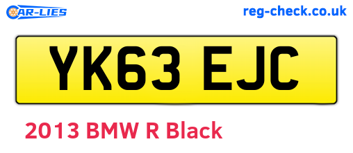 YK63EJC are the vehicle registration plates.