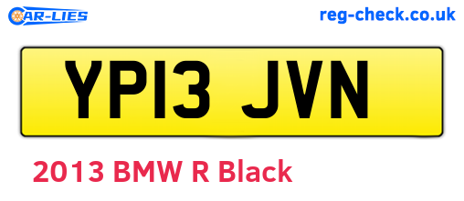 YP13JVN are the vehicle registration plates.