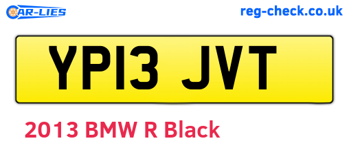 YP13JVT are the vehicle registration plates.