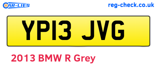 YP13JVG are the vehicle registration plates.