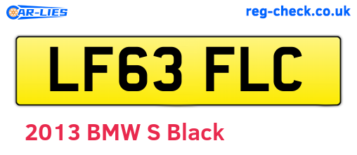 LF63FLC are the vehicle registration plates.