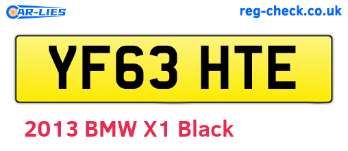 YF63HTE are the vehicle registration plates.