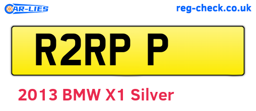 R2RPP are the vehicle registration plates.