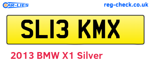 SL13KMX are the vehicle registration plates.