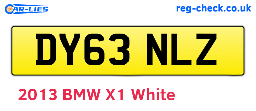 DY63NLZ are the vehicle registration plates.