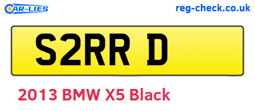 S2RRD are the vehicle registration plates.