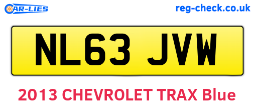 NL63JVW are the vehicle registration plates.