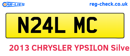 N24LMC are the vehicle registration plates.