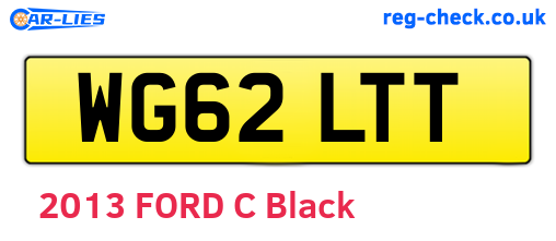 WG62LTT are the vehicle registration plates.