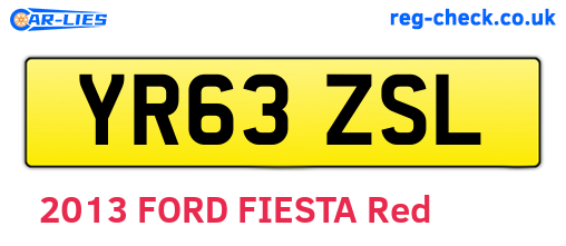 YR63ZSL are the vehicle registration plates.