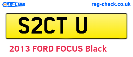 S2CTU are the vehicle registration plates.