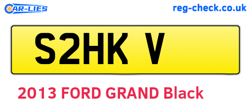 S2HKV are the vehicle registration plates.
