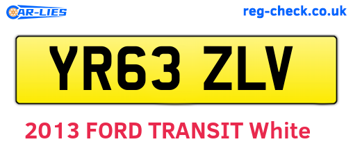 YR63ZLV are the vehicle registration plates.