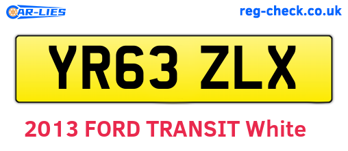 YR63ZLX are the vehicle registration plates.