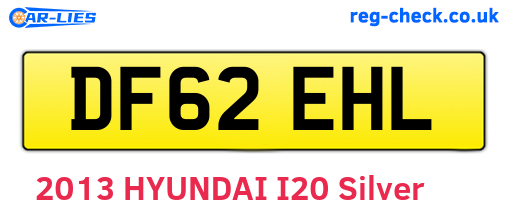 DF62EHL are the vehicle registration plates.
