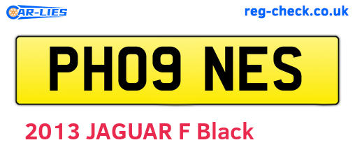 PH09NES are the vehicle registration plates.