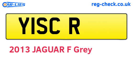 Y1SCR are the vehicle registration plates.