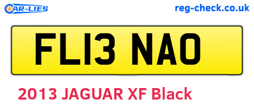 FL13NAO are the vehicle registration plates.