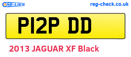 P12PDD are the vehicle registration plates.