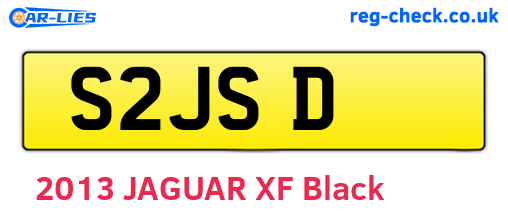 S2JSD are the vehicle registration plates.