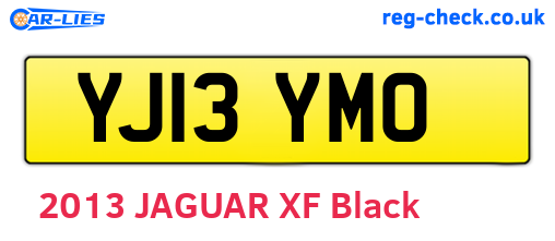 YJ13YMO are the vehicle registration plates.