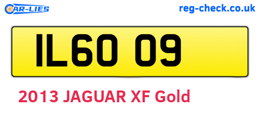 IL6009 are the vehicle registration plates.
