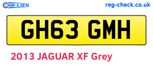 GH63GMH are the vehicle registration plates.