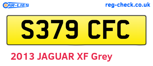 S379CFC are the vehicle registration plates.