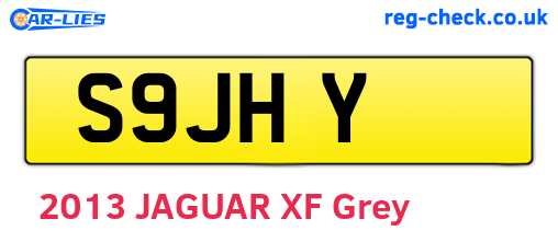 S9JHY are the vehicle registration plates.