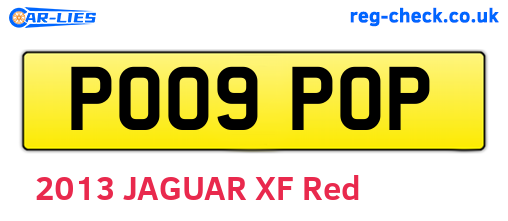 PO09POP are the vehicle registration plates.