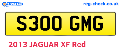 S300GMG are the vehicle registration plates.