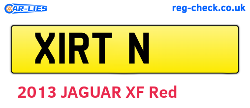 X1RTN are the vehicle registration plates.