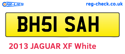 BH51SAH are the vehicle registration plates.