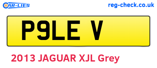 P9LEV are the vehicle registration plates.