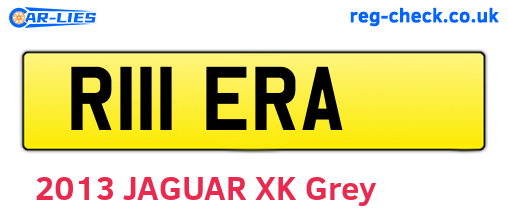R111ERA are the vehicle registration plates.