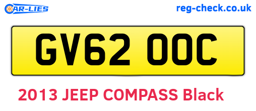 GV62OOC are the vehicle registration plates.