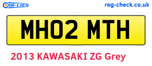 MH02MTH are the vehicle registration plates.