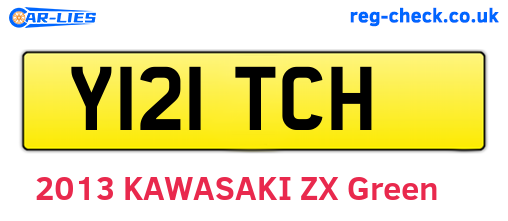 Y121TCH are the vehicle registration plates.