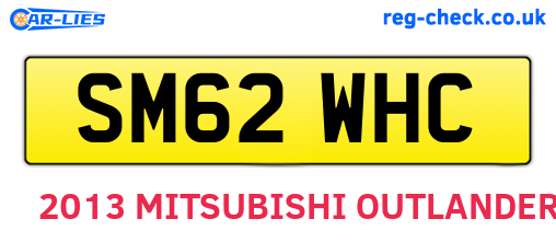 SM62WHC are the vehicle registration plates.