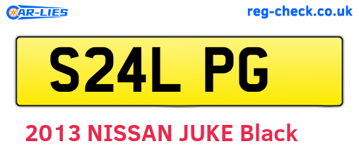S24LPG are the vehicle registration plates.