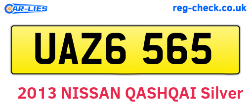 UAZ6565 are the vehicle registration plates.