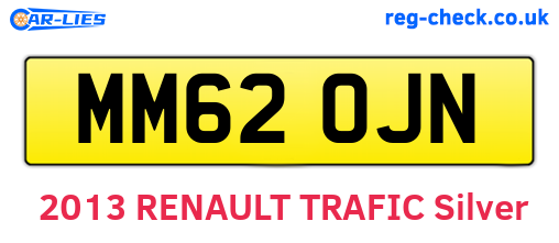 MM62OJN are the vehicle registration plates.