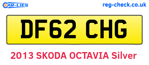 DF62CHG are the vehicle registration plates.